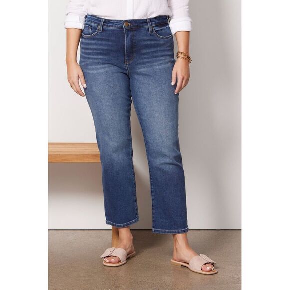 Evereve The Ever Straight Jeans in Composed Size 32 - Picture 1 of 7